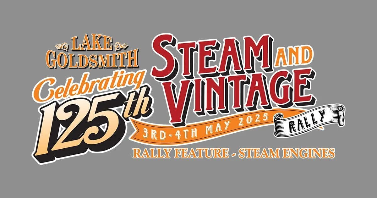 Photograph of the venue, supplied by Lake Goldsmith Steam Rally Site