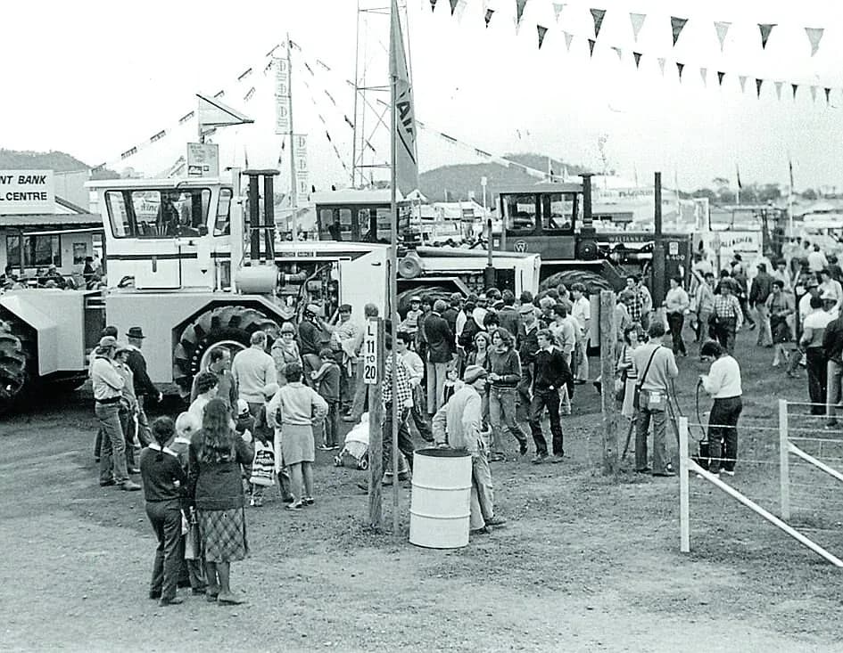 Photograph of the venue, supplied by AgQuip Field Days site