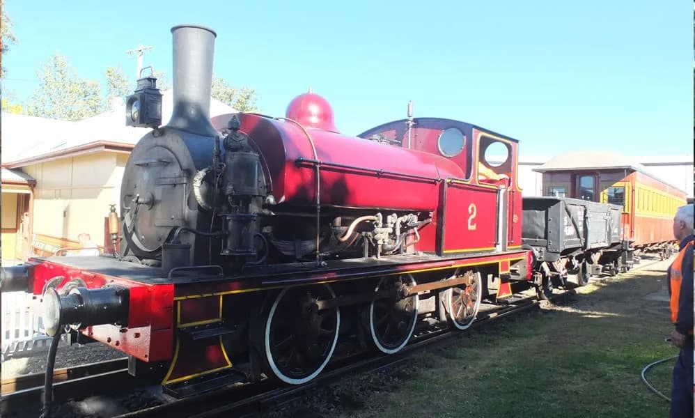 Photograph of the venue, supplied by Valley Heights Locomotive Depot Heritage Museum