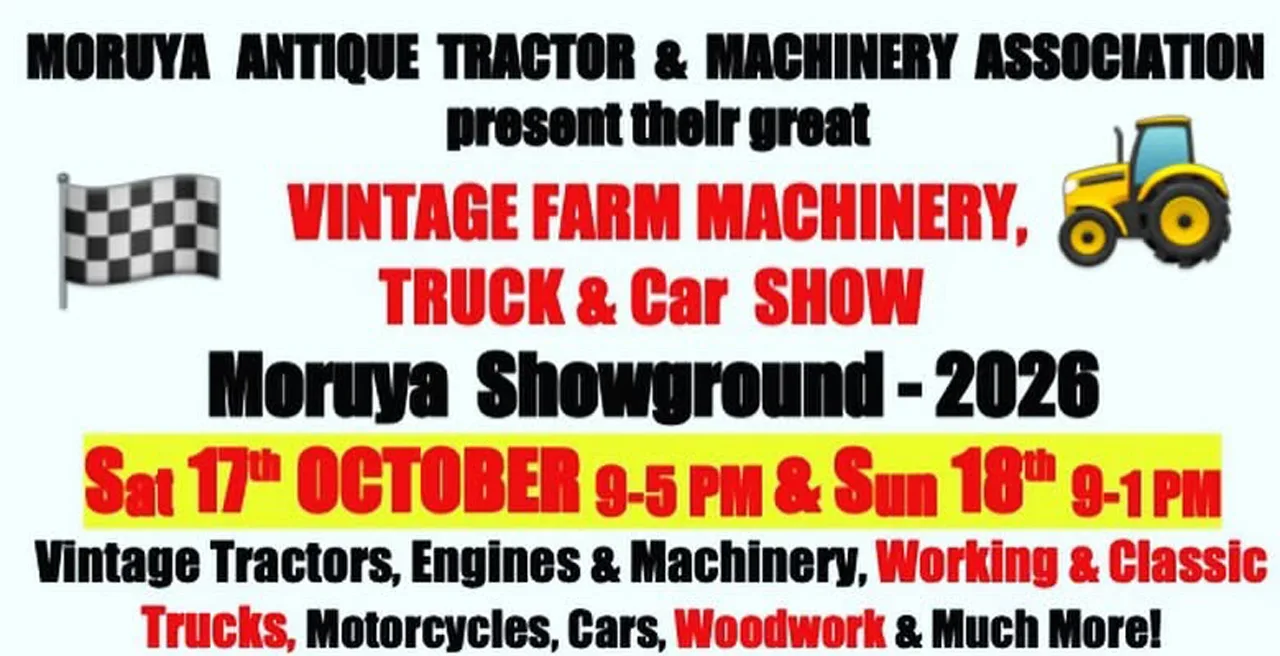 Photograph supplied by Urana Vintage Machinery Club