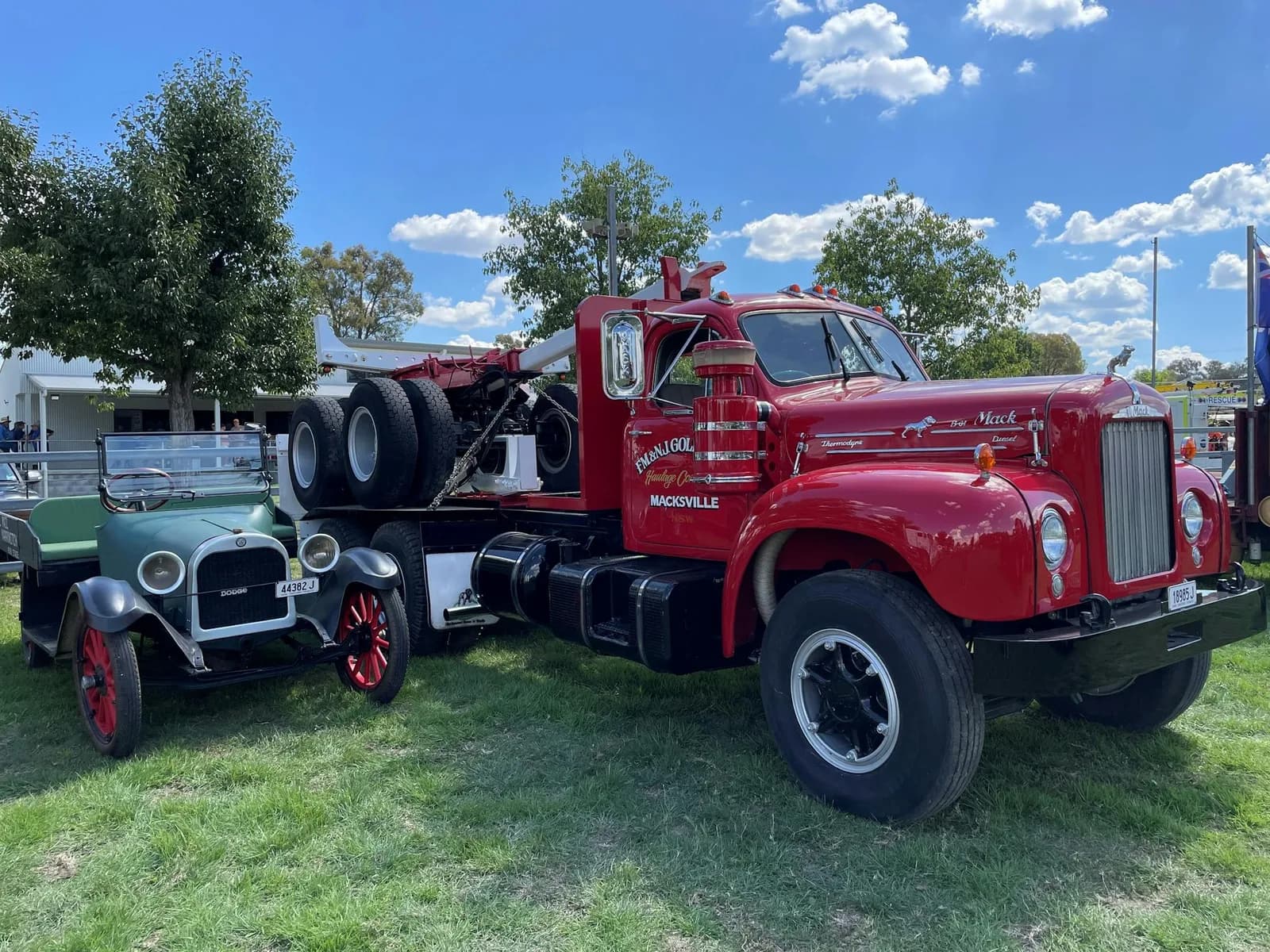 Photograph supplied by Walcha Antique Machinery and Truck Show (WAMATS)